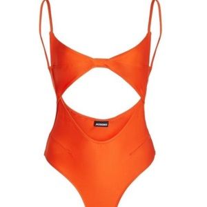 Jacquemus Aranja Cutout One-Piece Swimsuit